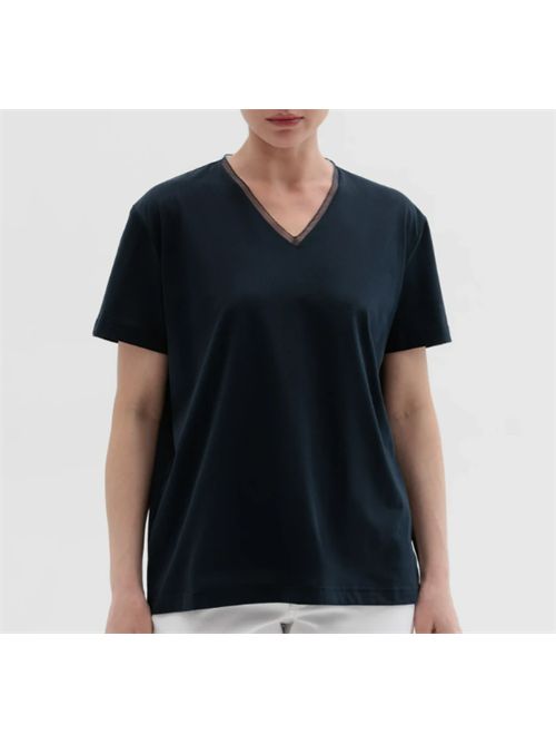T-SHIRT FABIANA FILIPPI | JED266F1435146 BLU NOTTE